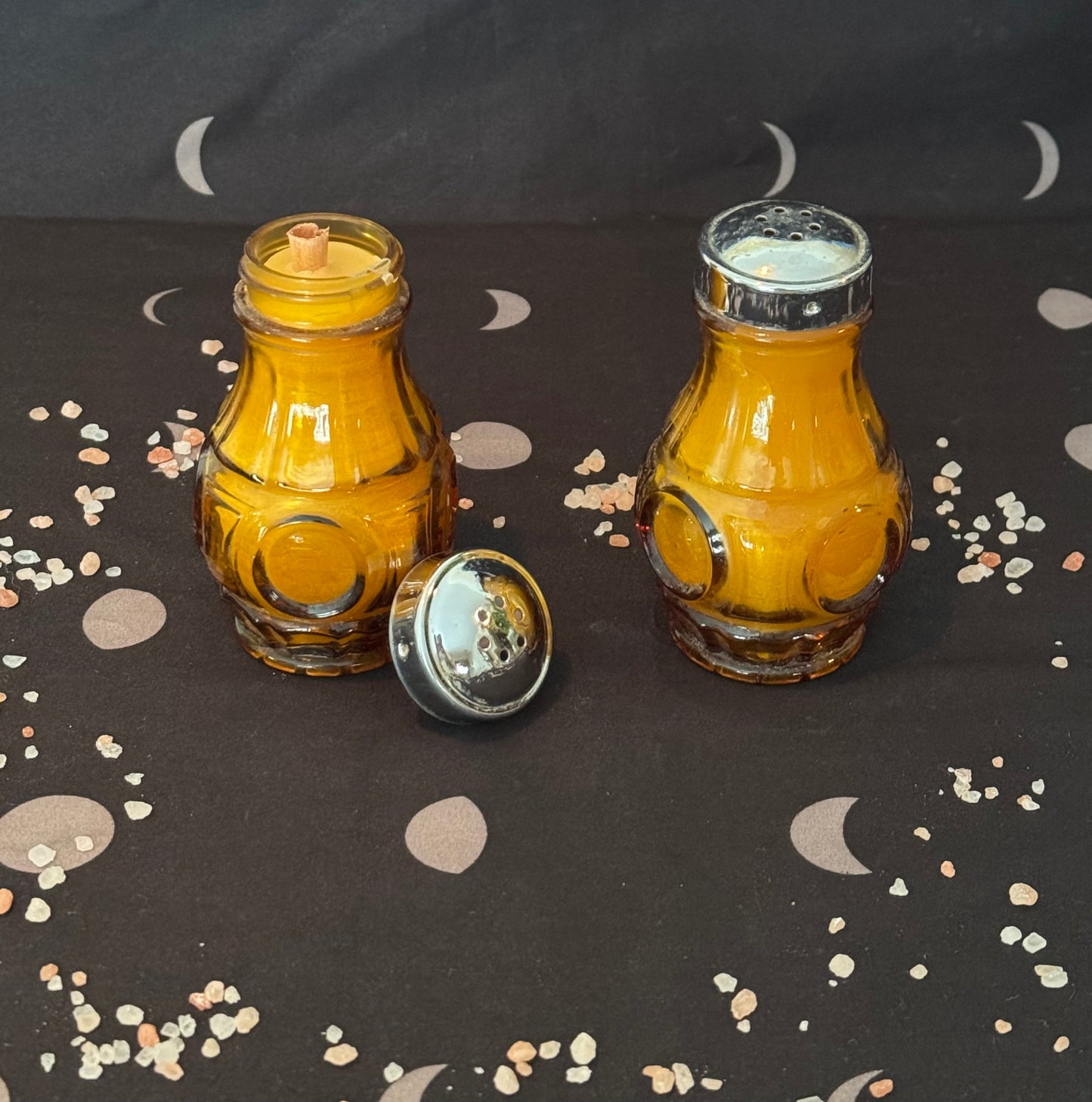 Amber Salt & Pepper Duo