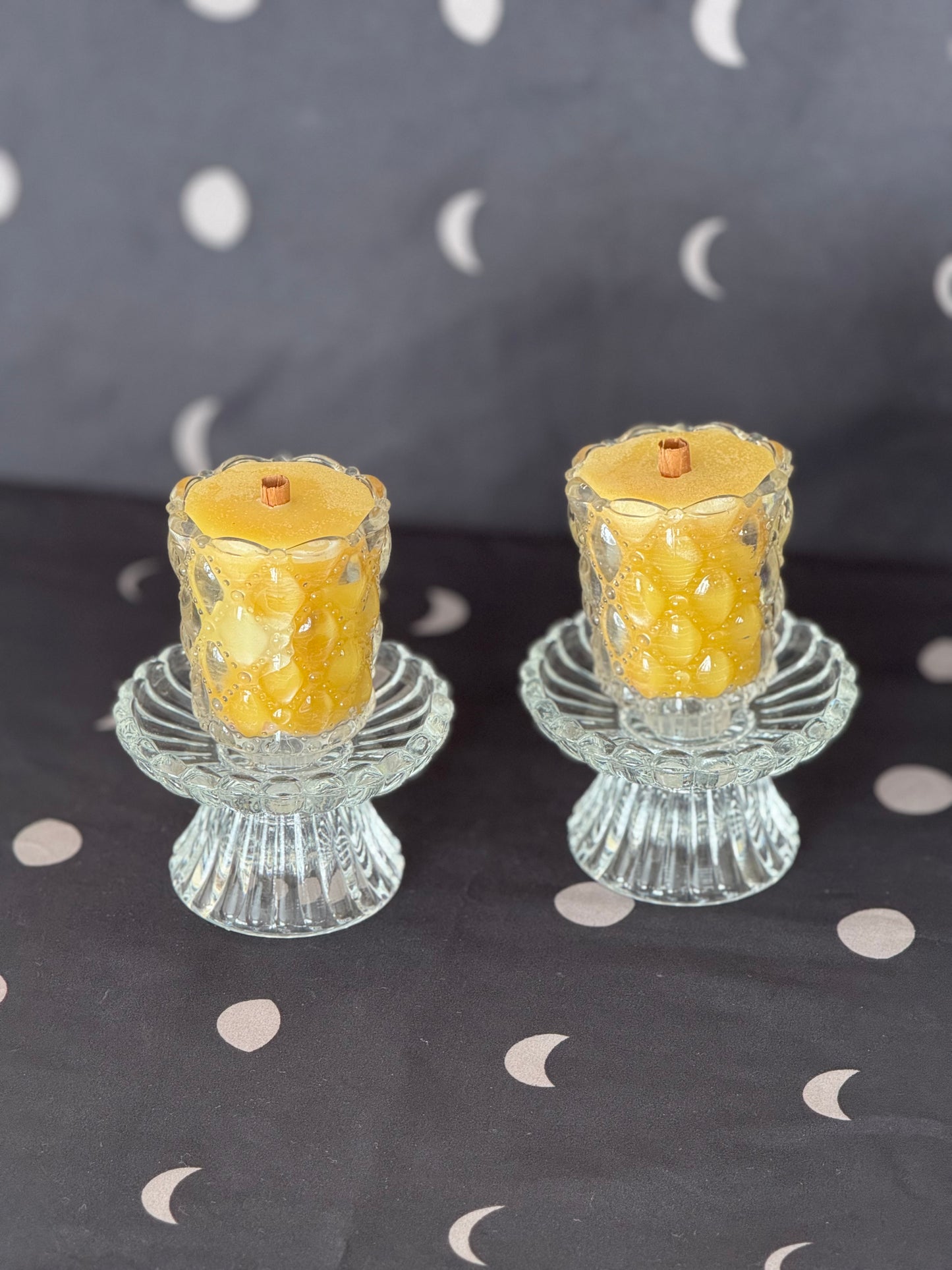 Crystal Votive Duo
