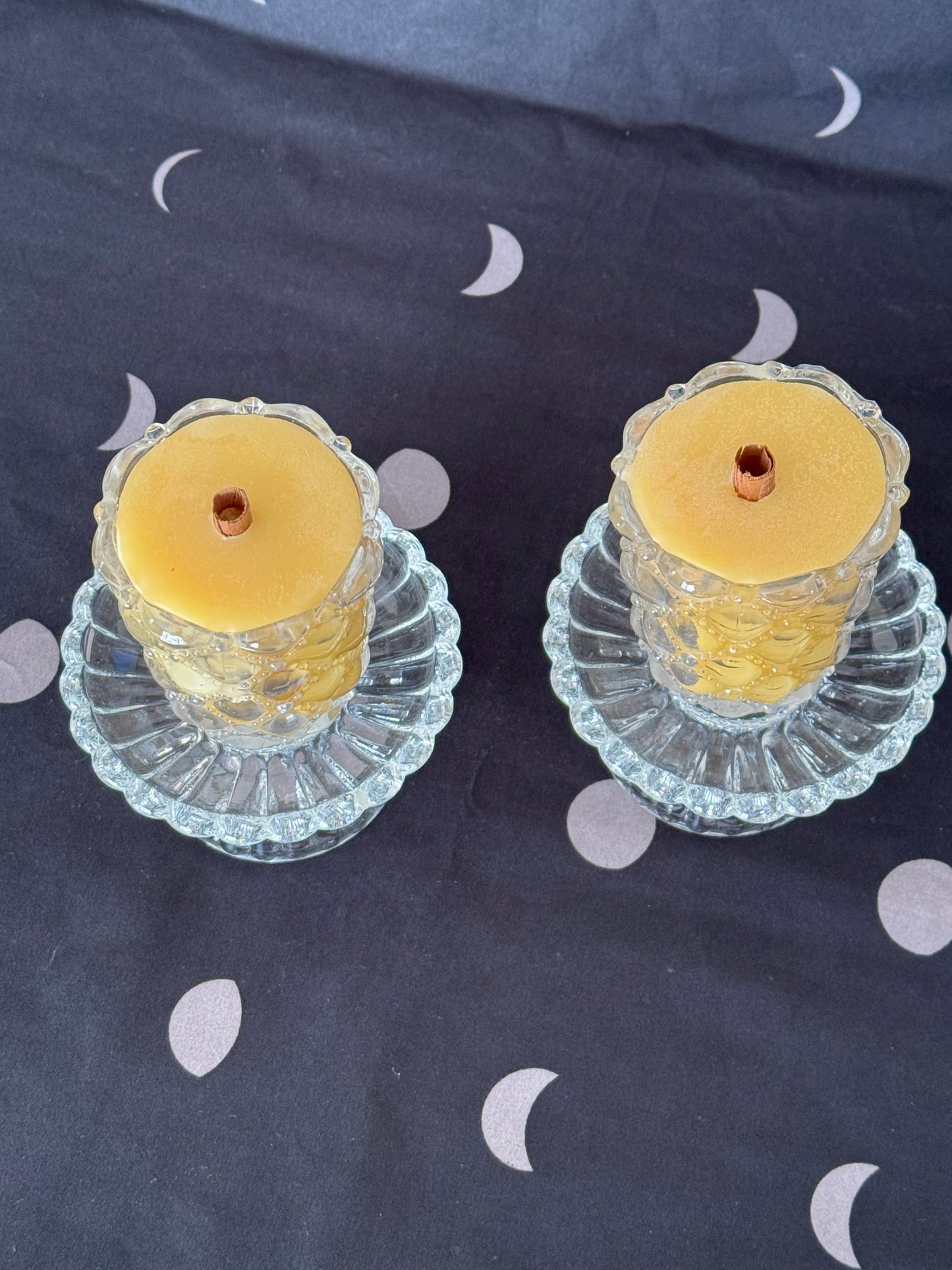Crystal Votive Duo