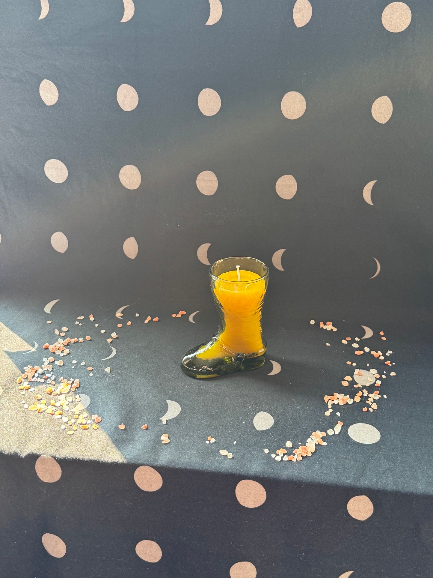 There's Beeswax In My Boot Candle