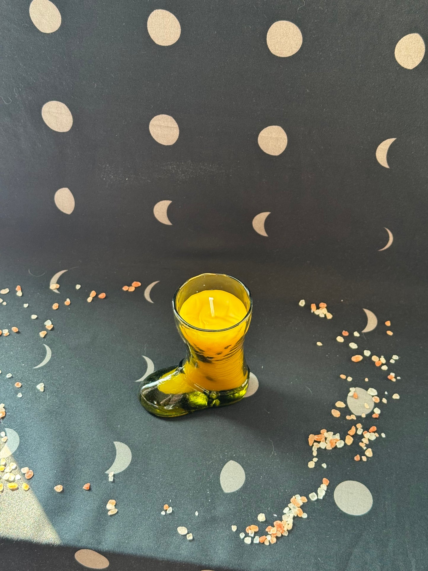 There's Beeswax In My Boot Candle