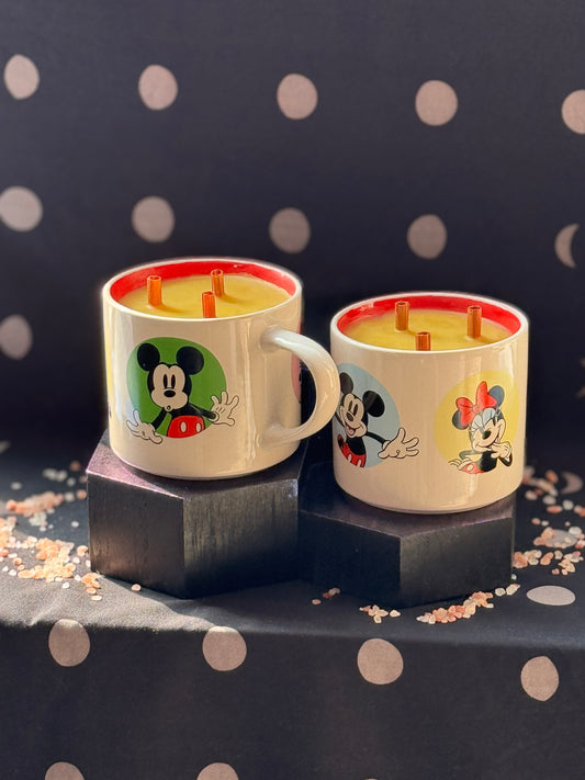 Set of Disney Mug Candles