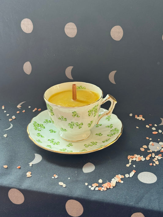 The Enchanted Shamrock Teacup